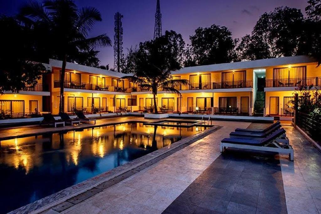 The Byke Royal Pearl Hotel Anjuna Exterior foto